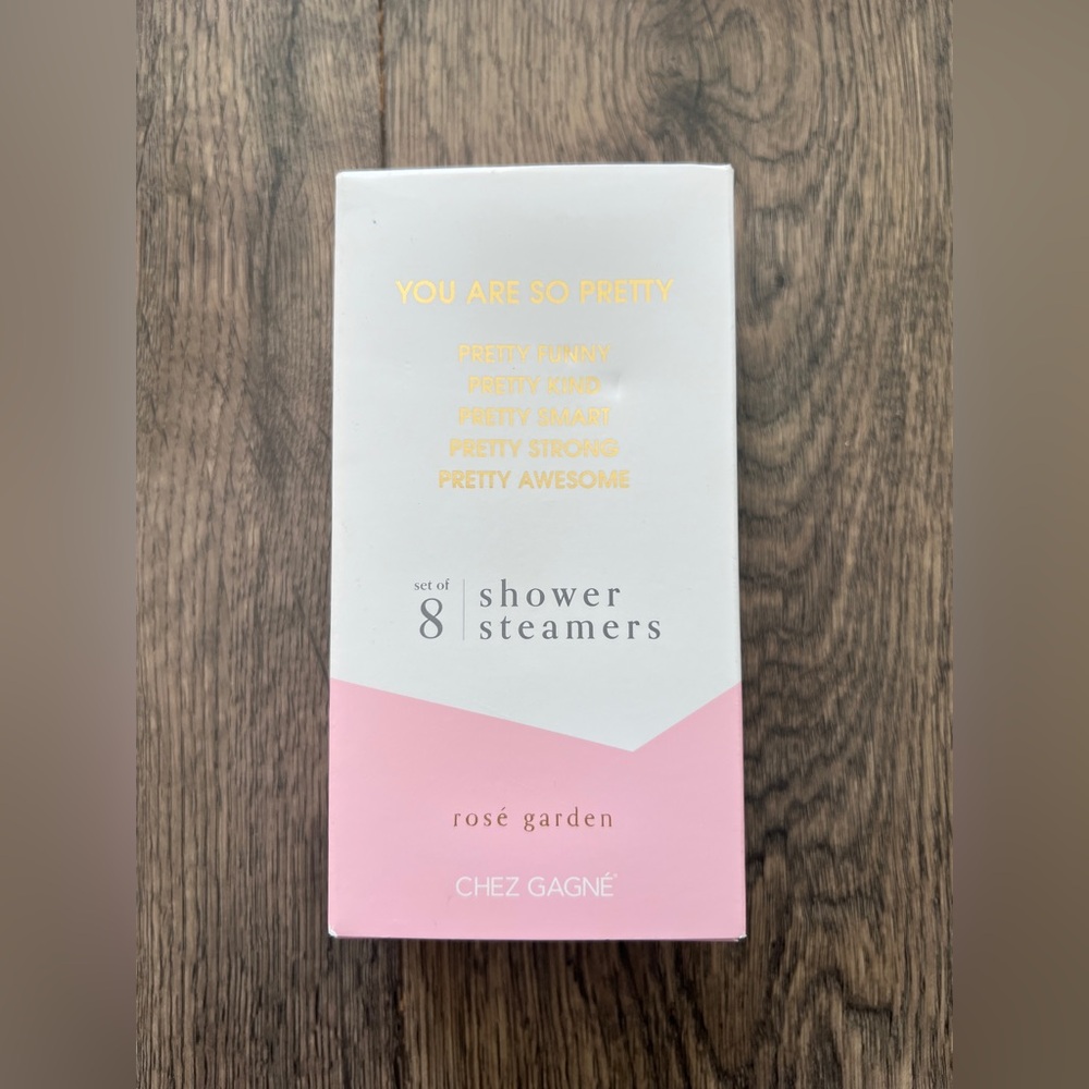 Chez Gagné Rosé Garden Shower Steamers - Pink
